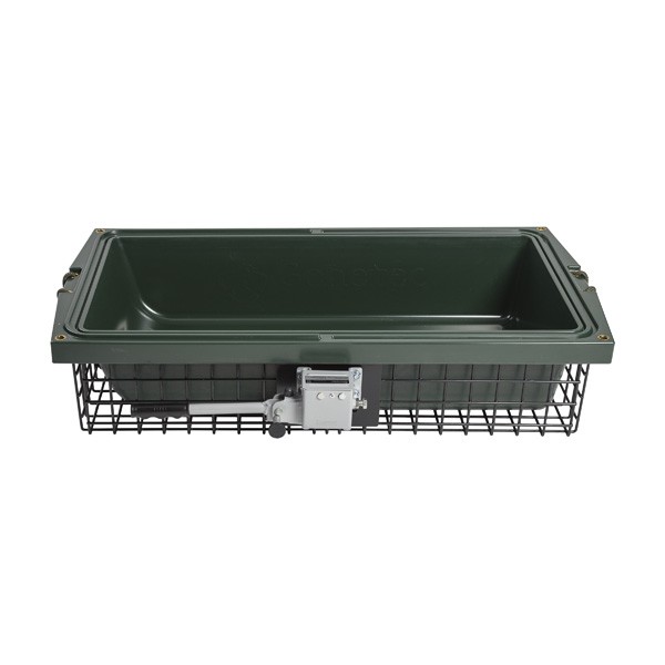 Jungjägeraktion Deep 210 BLACK PROFI mit Wildwanne und Sitzkissen